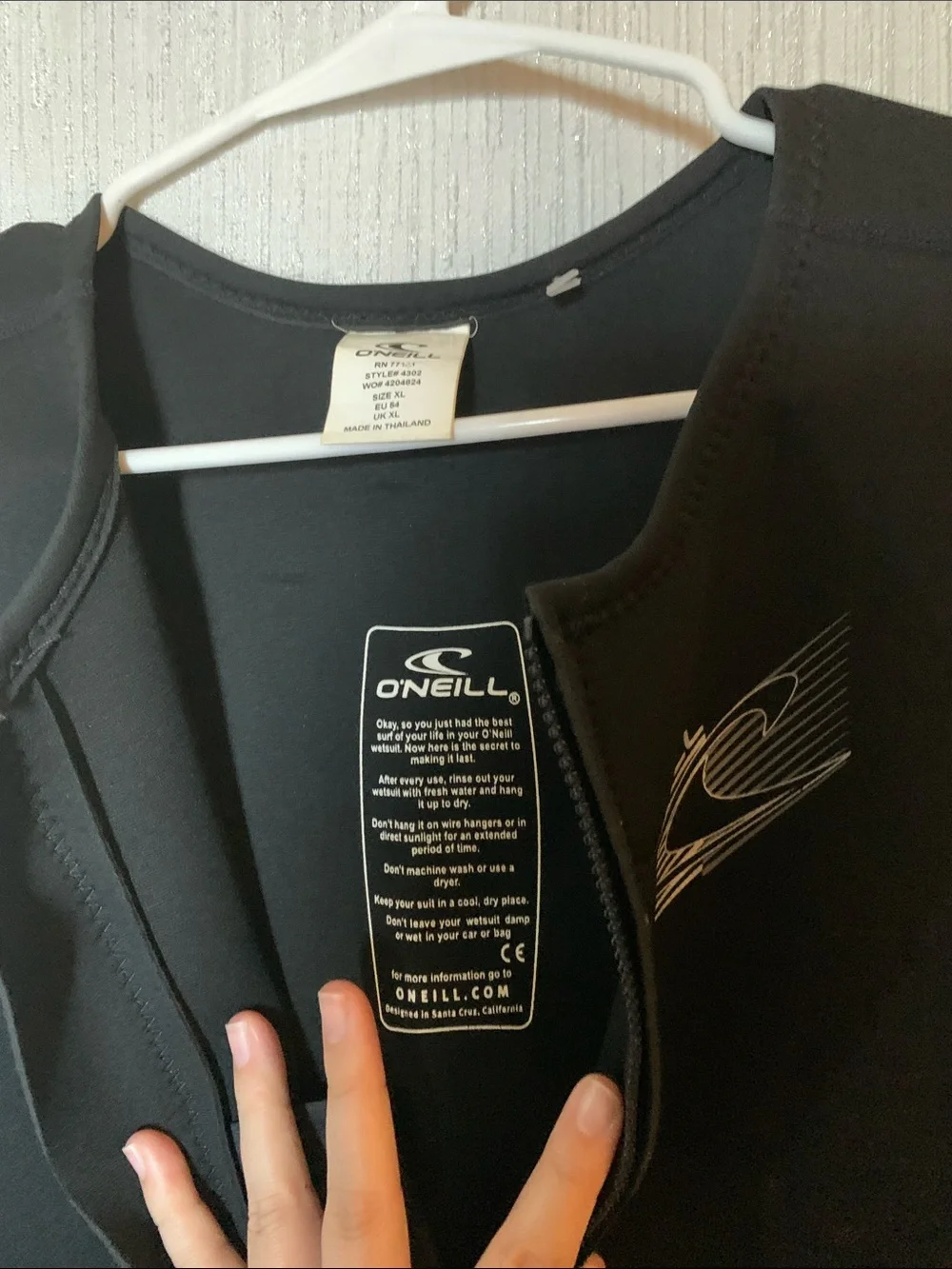 Men’s- XL- O’Neill Sleeveless full length wetsuit- NWOT- Neoprene Wetsuit - Picture 9 of 10